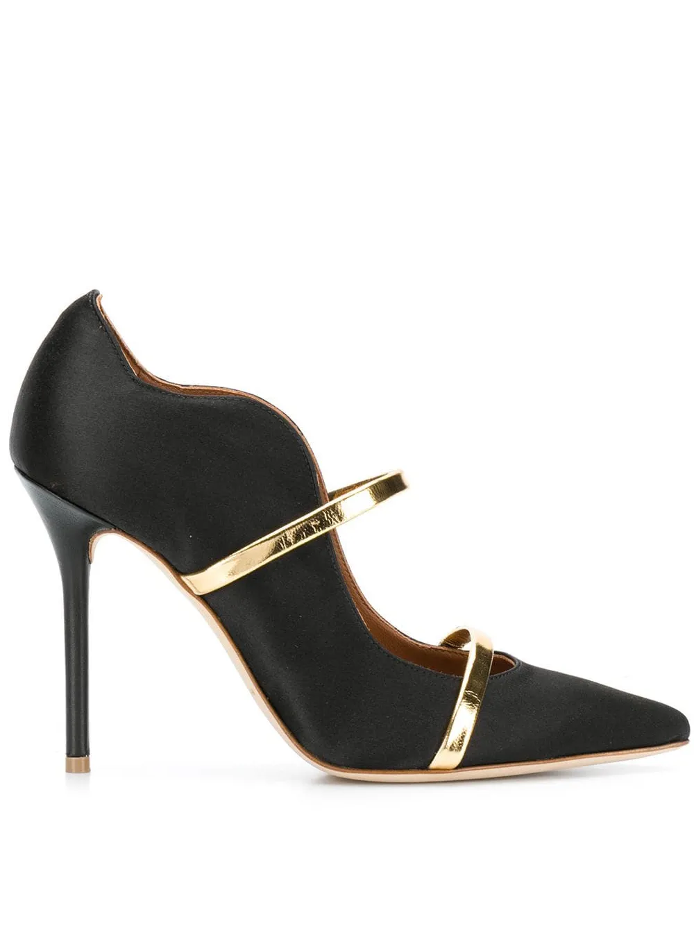 Туфли-лодочки Maureen 100 Malone Souliers, черный