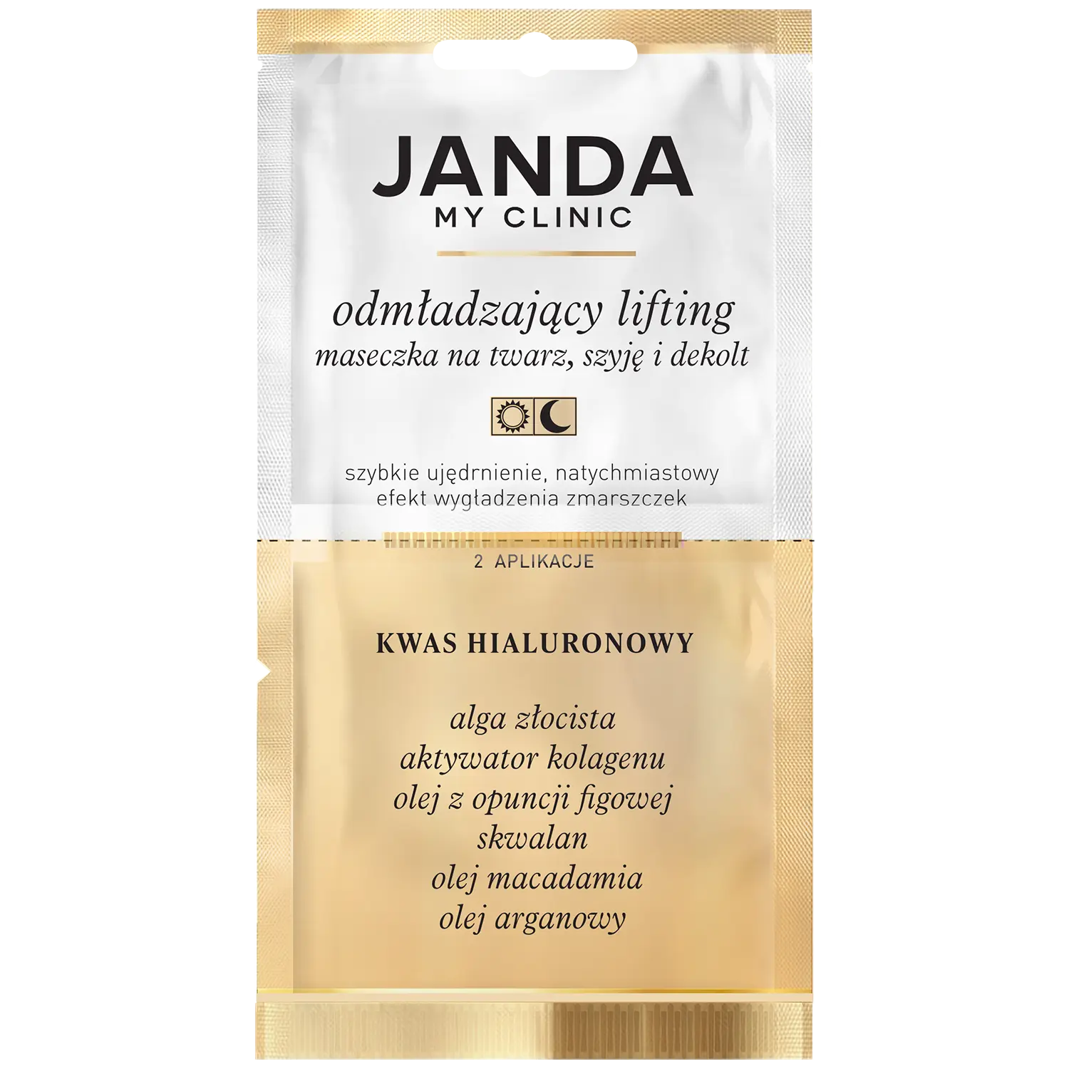 

Маска для лица Janda Odmładzający Lifting, 8 мл