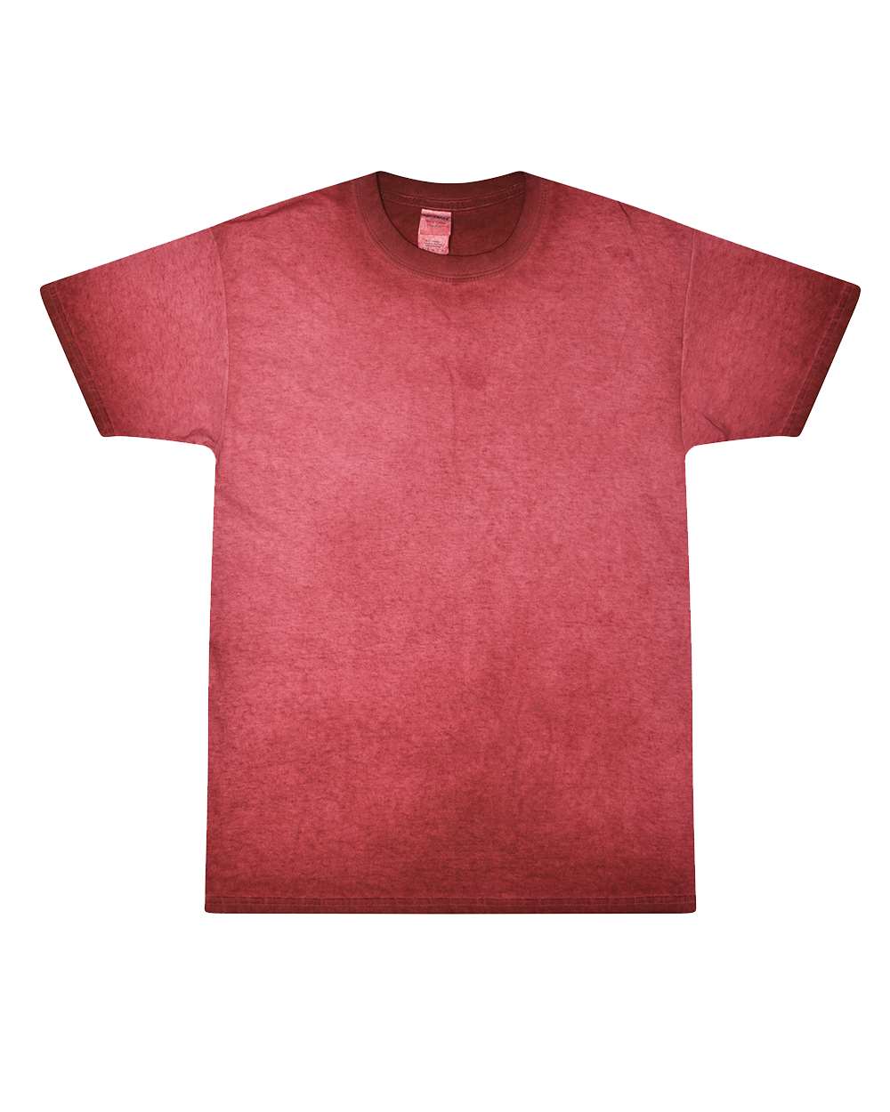 

Футболка с эффектом масляной стирки Colortone, цвет oil red