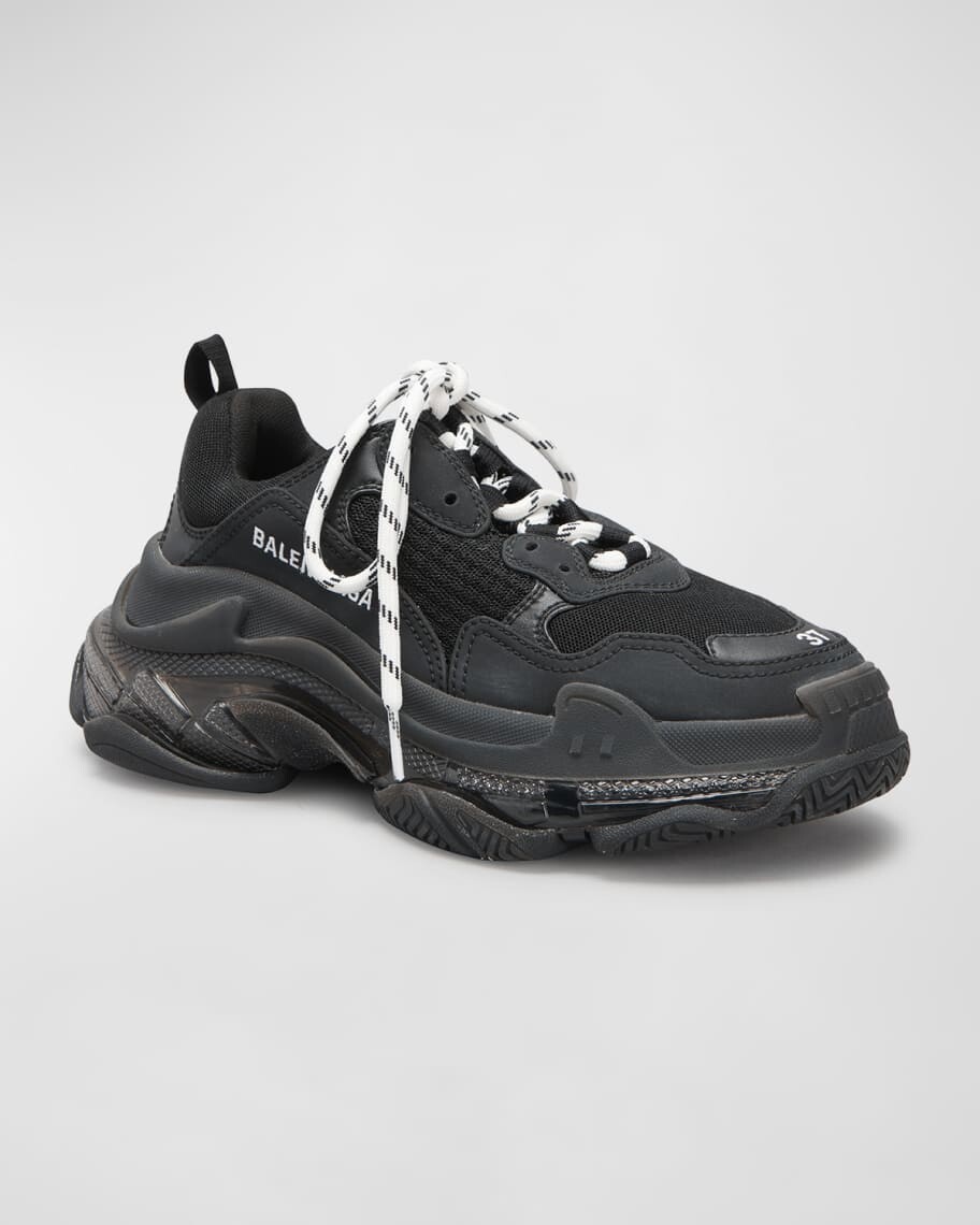 Кроссовки Triple S с прозрачной подошвой Balenciaga — фото 2