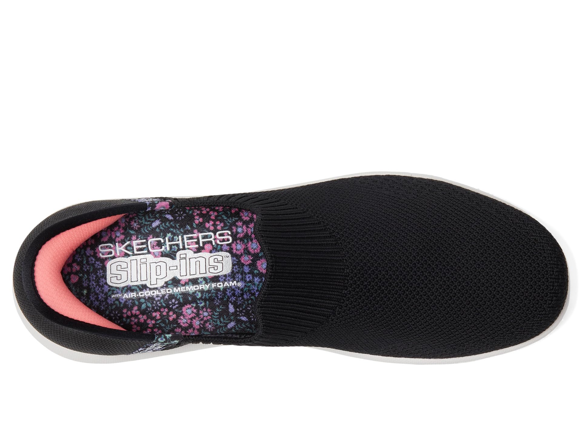 Кроссовки SKECHERS Performance Go Walk Travel Tahiti Sunset Hands Free Slip-Ins, черный — фото 2