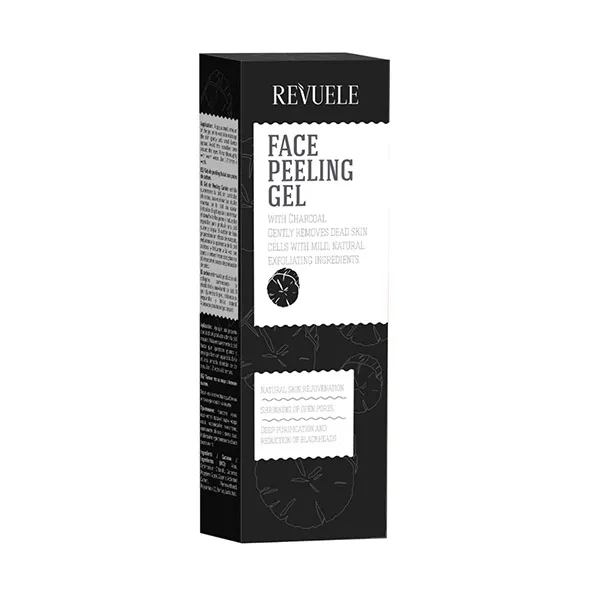 

Угольный гель-пилинг для лица Gel Peeling Carbon Revuele, 80 ml