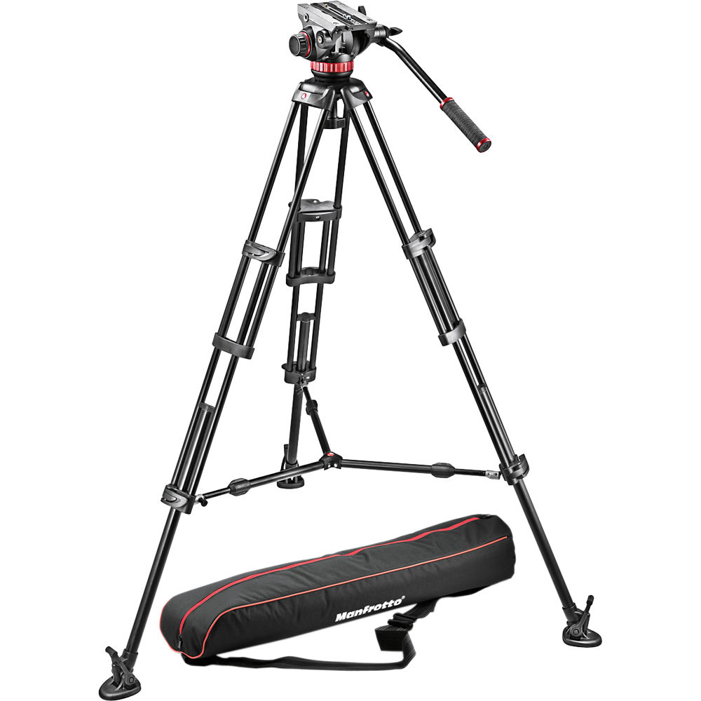 

Система штатива Manfrotto MVH502A Fluid Head и 546B с сумкой для переноски