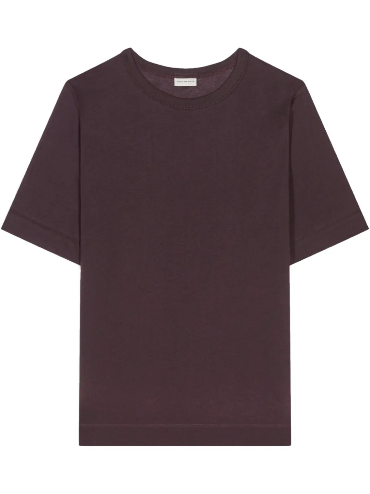 

DRIES VAN NOTEN футболка с круглым вырезом, фиолетовый