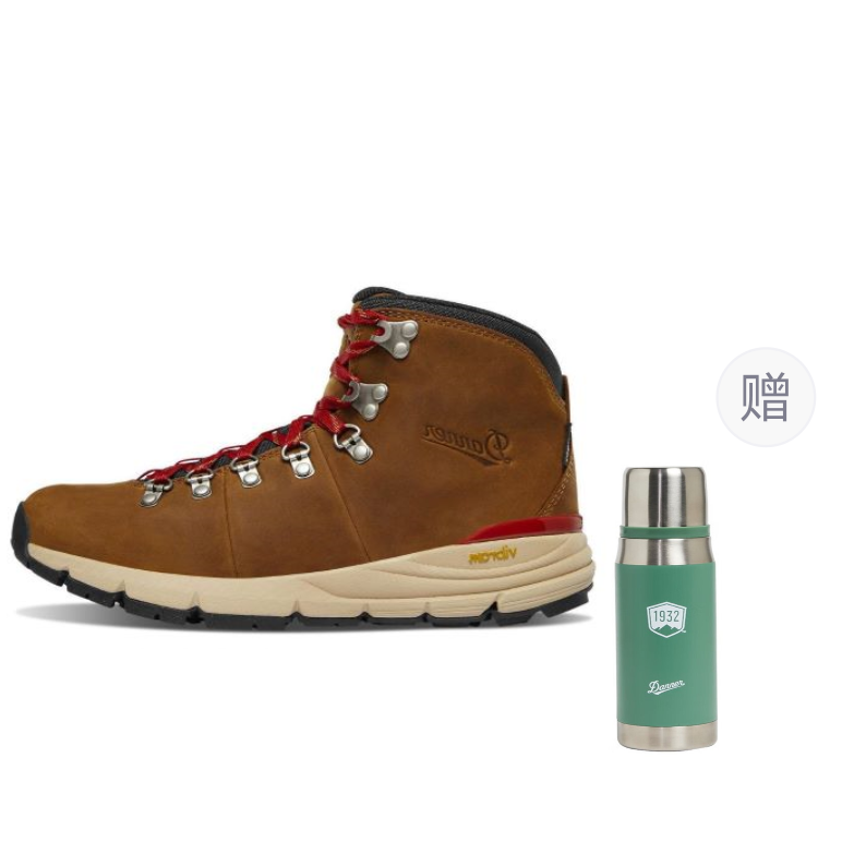 

Danner Женские короткие износостойкие ботинки Mountain 600 для активного отдыха, коричневые, бежевые, красные