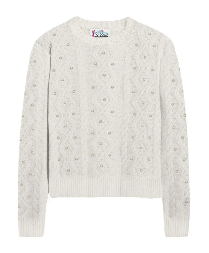 

Толстовка Malmo aran Mc2 Saint Barth, белый