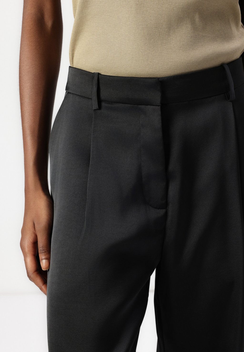 

Брюки AGNETE TROUSERS Samsøe Samsøe, черный