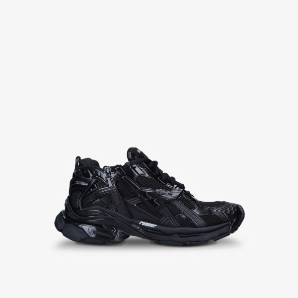

Мужские низкие кроссовки Runner из сетки и искусственной кожи Balenciaga, черный