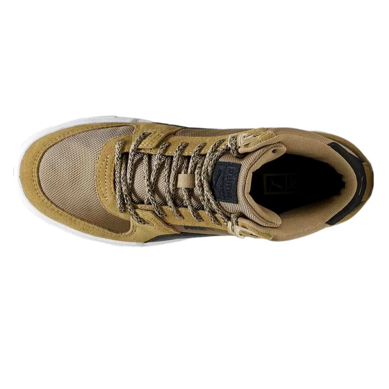 Мужские кроссовки Puma CA Pro Mid Trail Toasted - Puma Black 393278-02 — фото 3