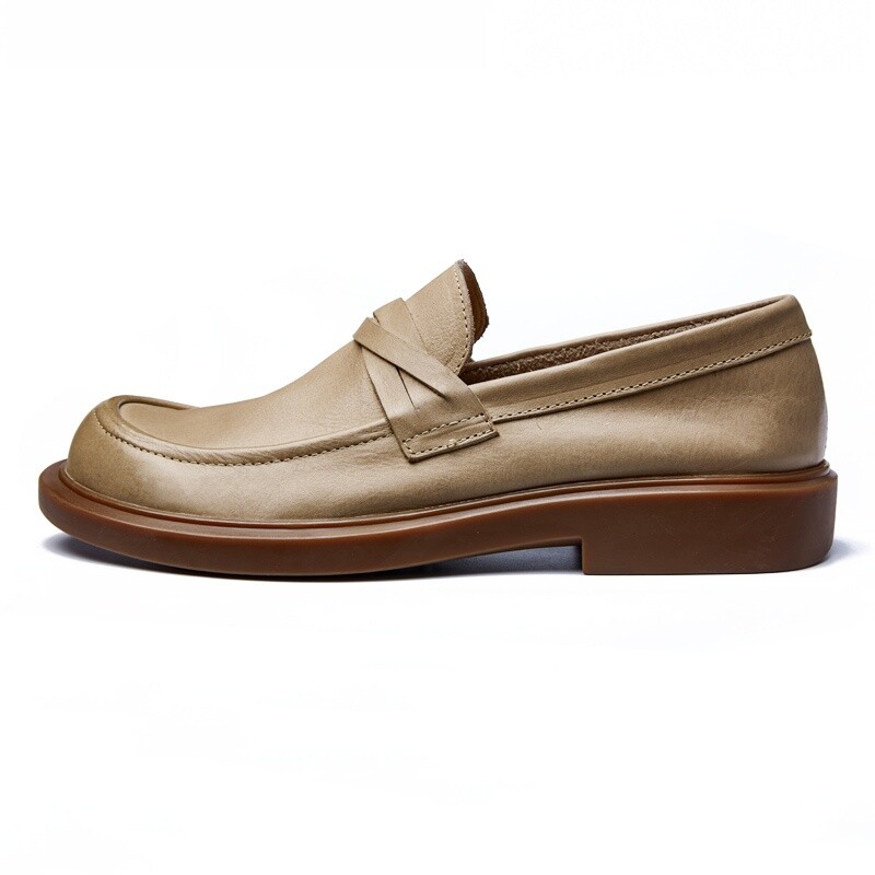 

Туфли Men"s Casual Men Low-Top Apricot Brounvanm, цвет Apricot