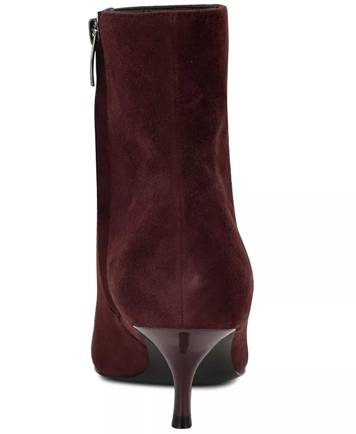 Женские ботильоны Hermena на каблуке-рюмочке Nine West, красный — фото 3