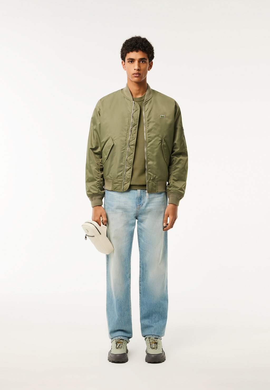 

Джемпер Lacoste, зеленый