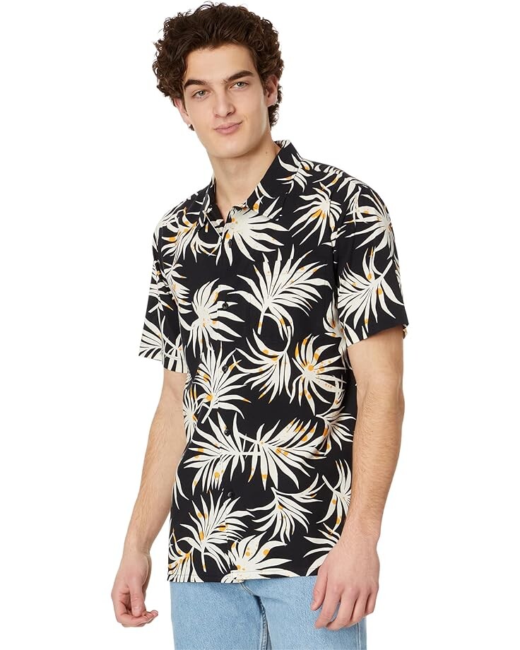 

Рубашка Quiksilver Beach Club Casual, цвет Black Aop