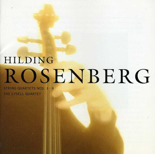 

CD диск Rosenberg / Lysell Quartet: String Quartets 3 & 9