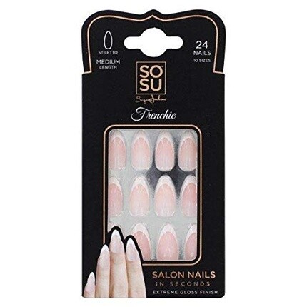 

Frenchie Salon Длинные накладные ногти, Sosu