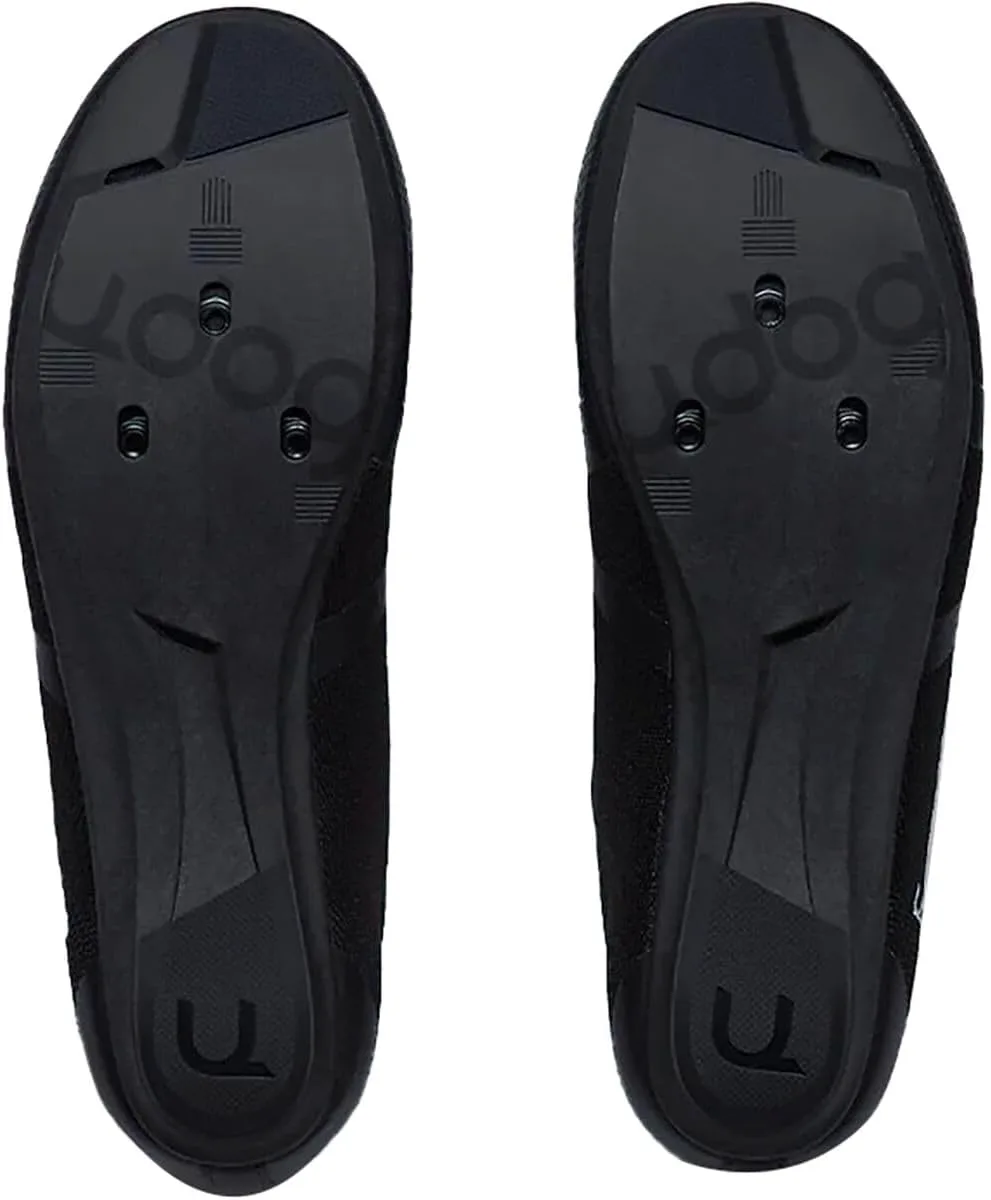 UDog CIMA Lightweight Road Cycling Shoes - ультражесткие углеродные кроссовки для скалолазания, 3-болтовые SPD-SL совместимые, дышащие гоночные кроссовки, черный — фото 4