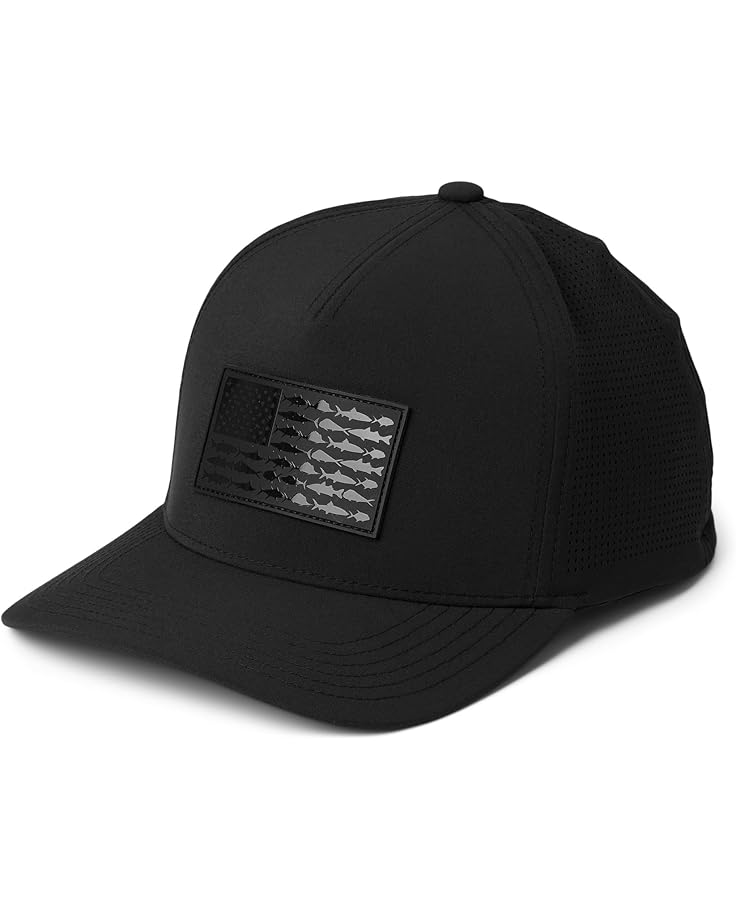 

Унисекс кепка Columbia PFG Elite 3D Stretch Snap Back, Black/Fish Flag