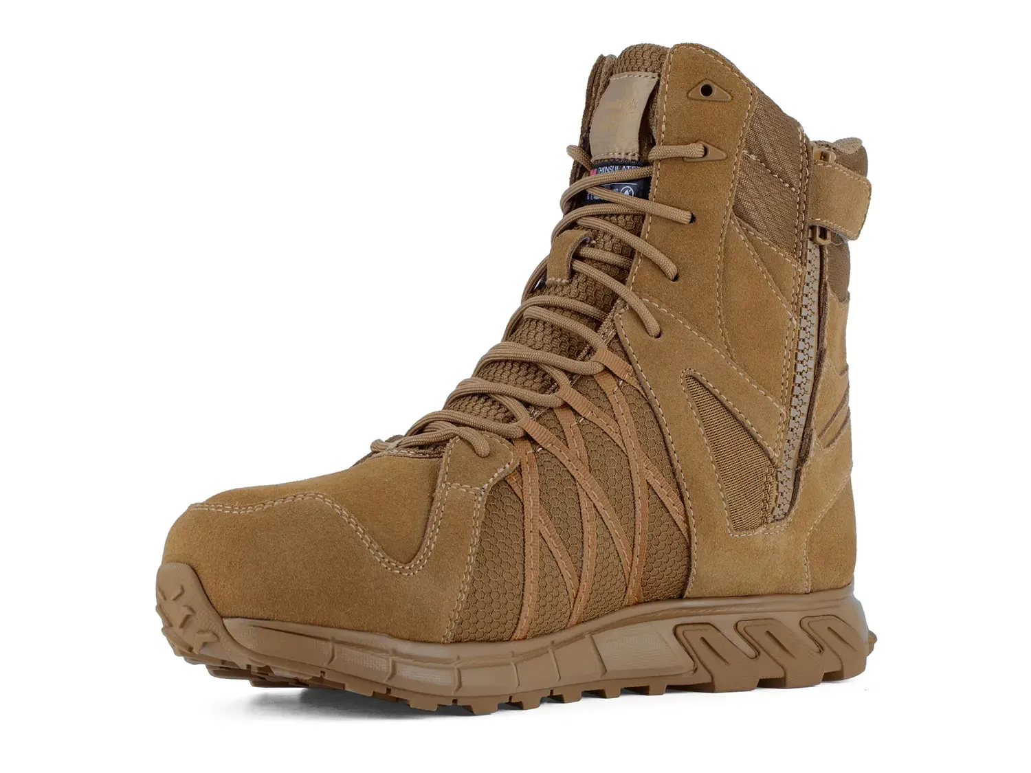 Туристический ботинок с композитным носком - мужской Reebok Work, Taupe — фото 2