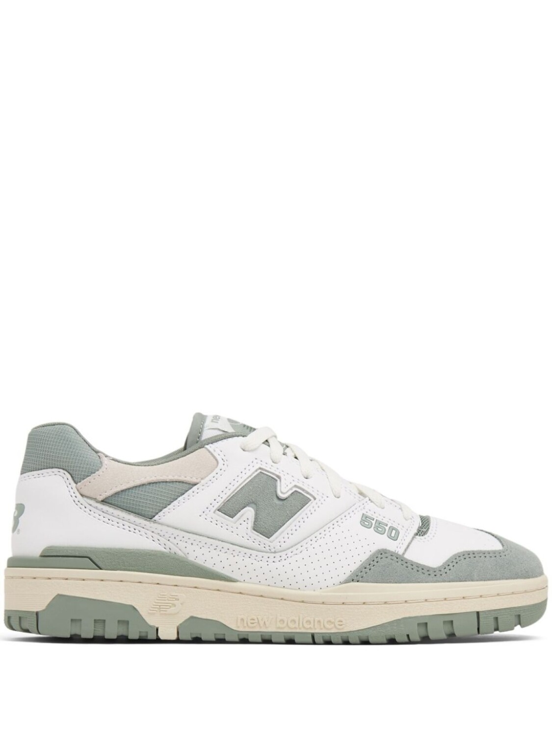 

Кроссовки New Balance 550 With Embossed Logo, белый/серый