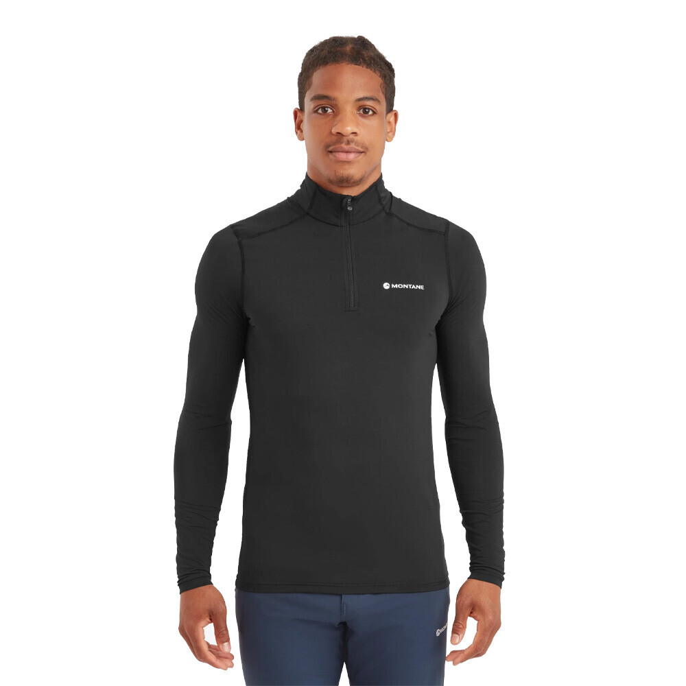 

Спортивный топ Montane Dart XT Zip Neck, черный