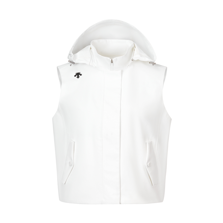 

DESCENTE Женский гольф-жилет, WT-WHITE