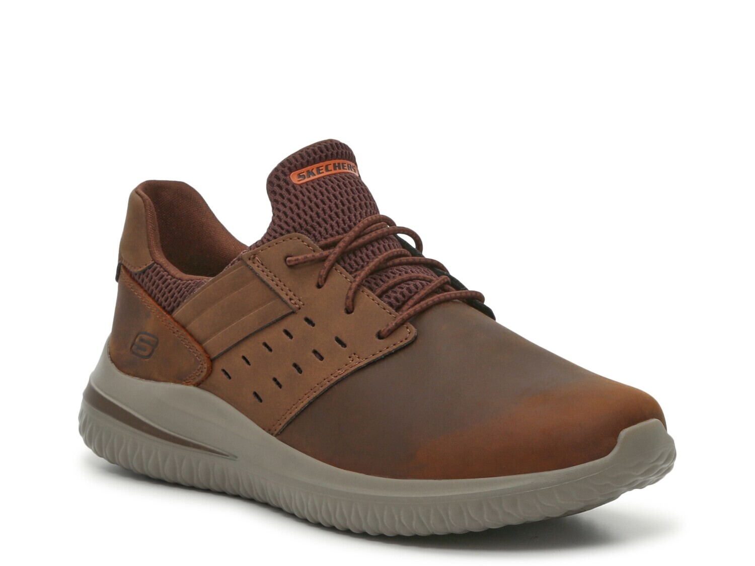 

Кроссовки Skechers Ezra Delson 3.0 мужские, темно-коричневый