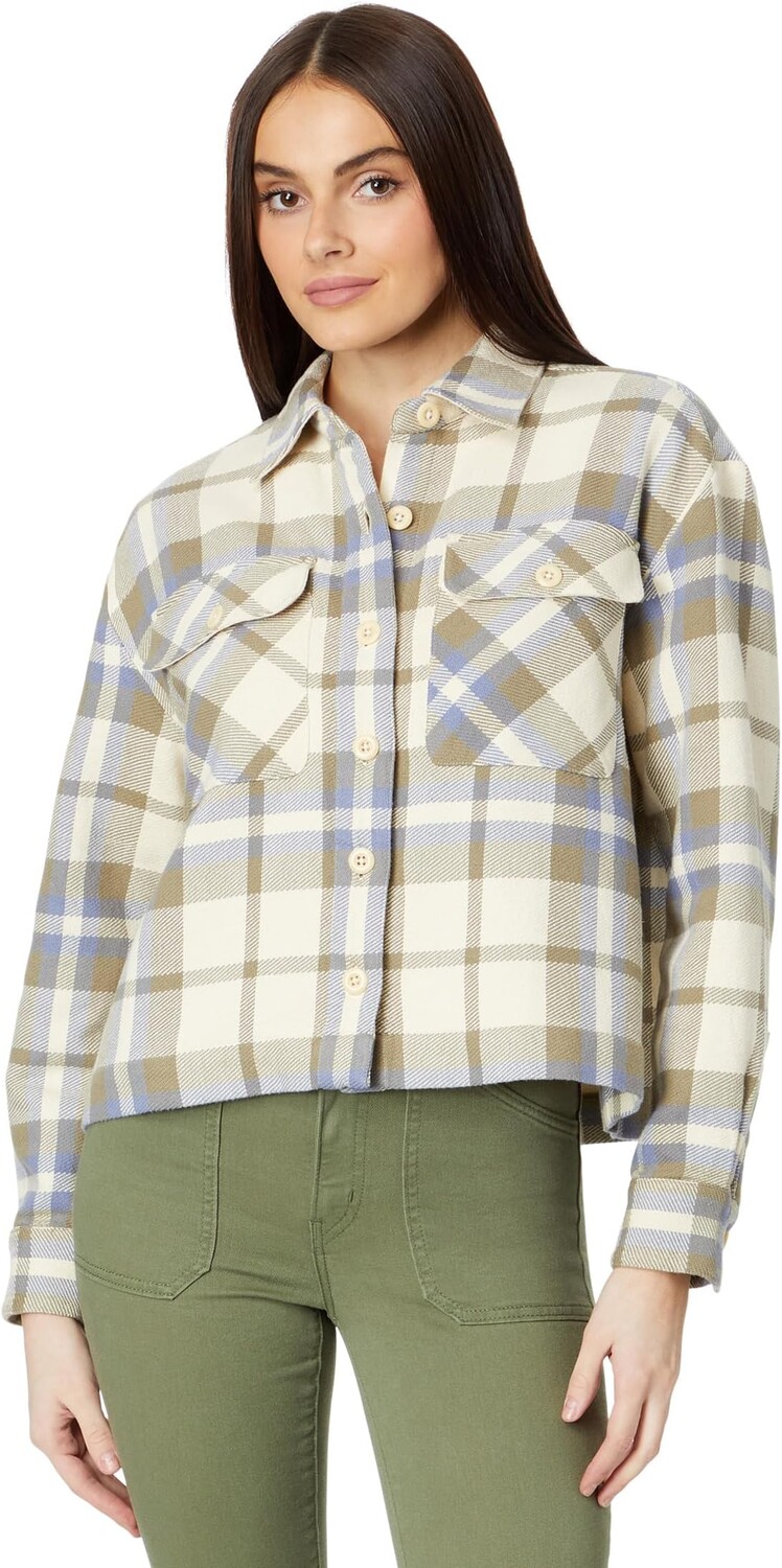 

Рубашка Faherty Surf Flannel Overshirt, цвет Ocean Trek