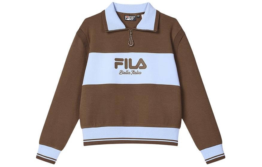 

Женская толстовка ФИЛА FILA, цвет Casein brown