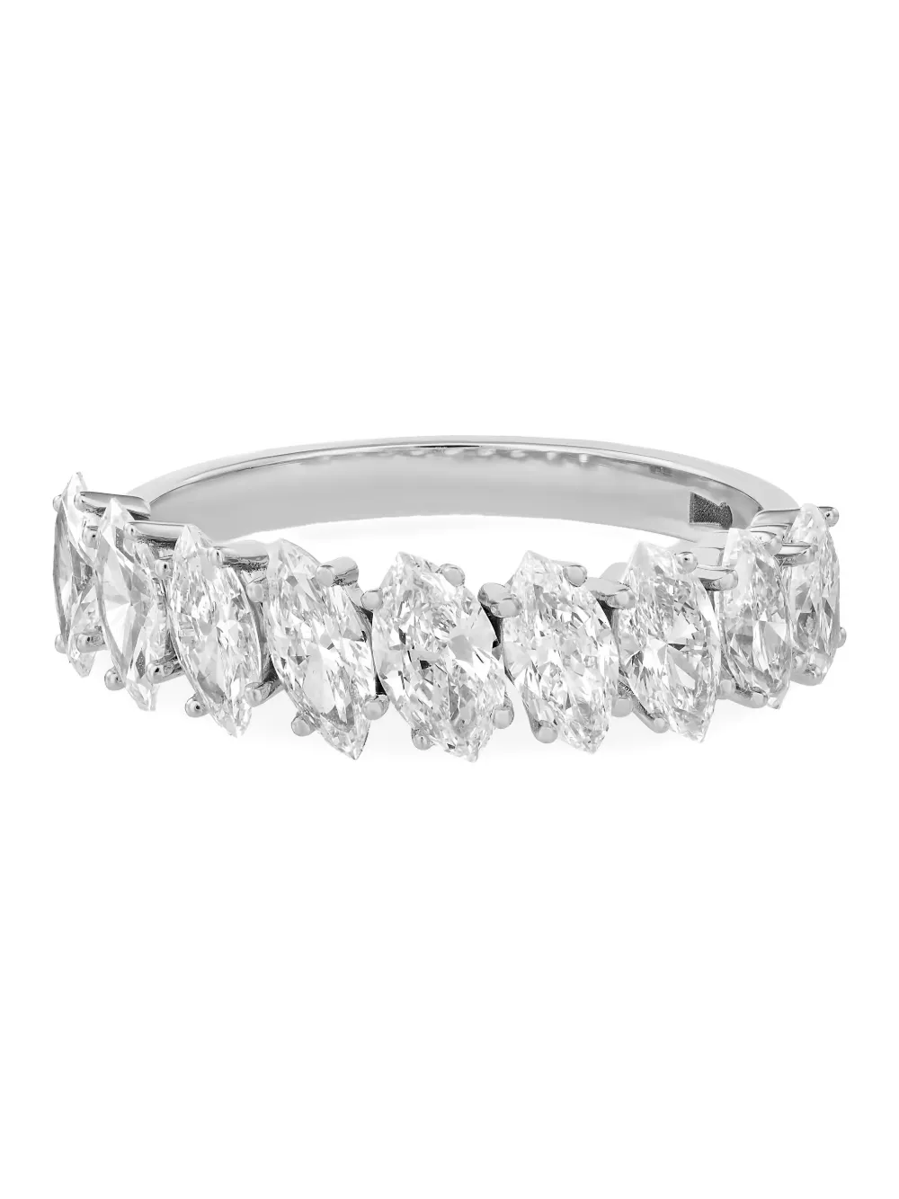 

Кольцо из белого золота 750 пробы с бриллиантами Rosekey