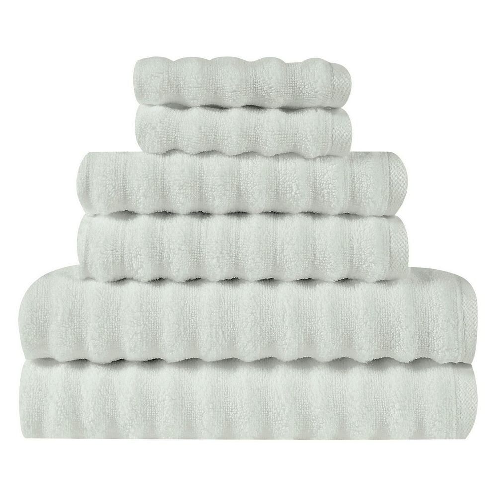 

Набор полотенец Truly Soft Zero Twist из 6 предметов, цвет Silver Gray