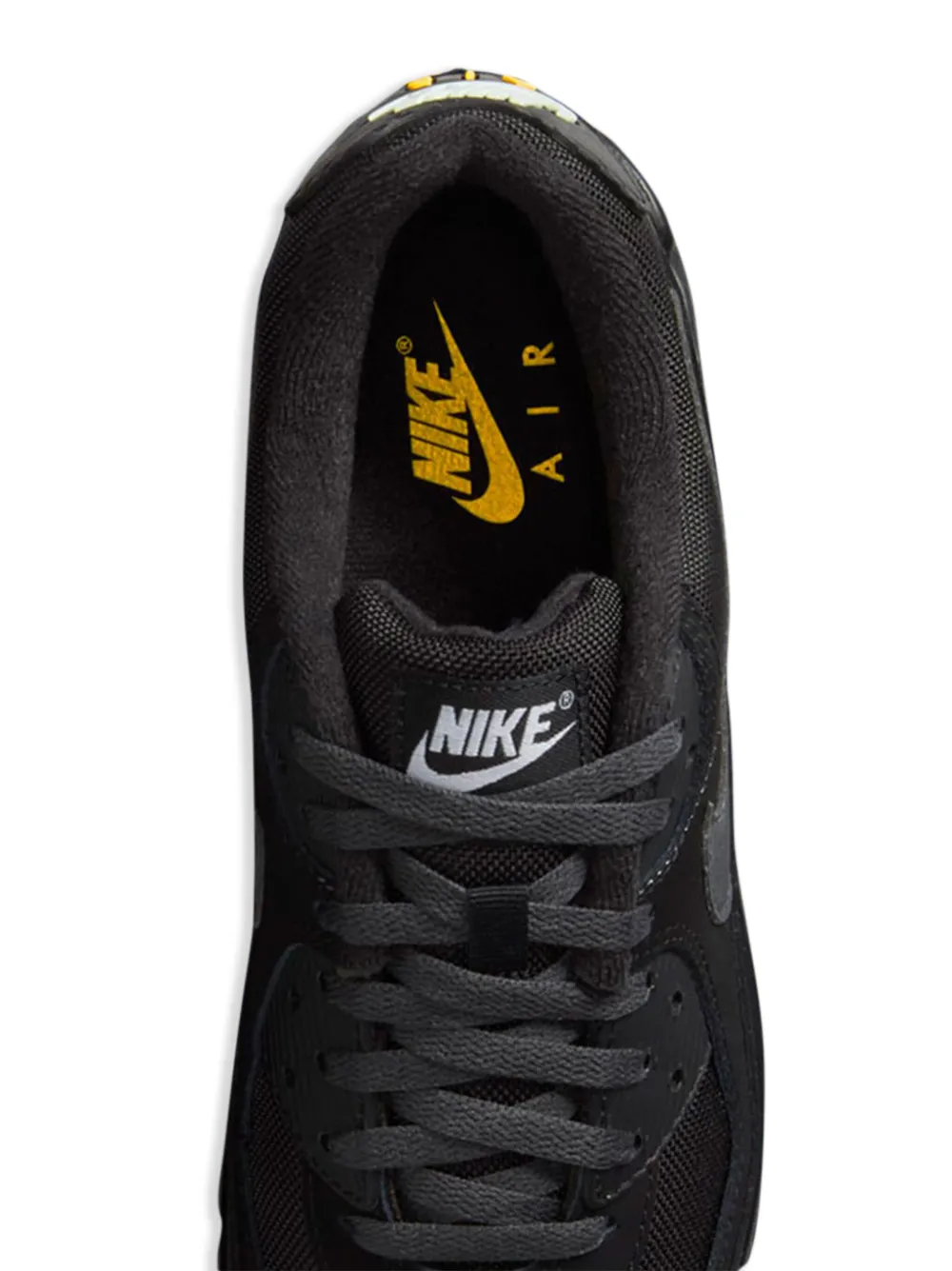 Кроссовки Air Max 90 Black Nike, черный — фото 2