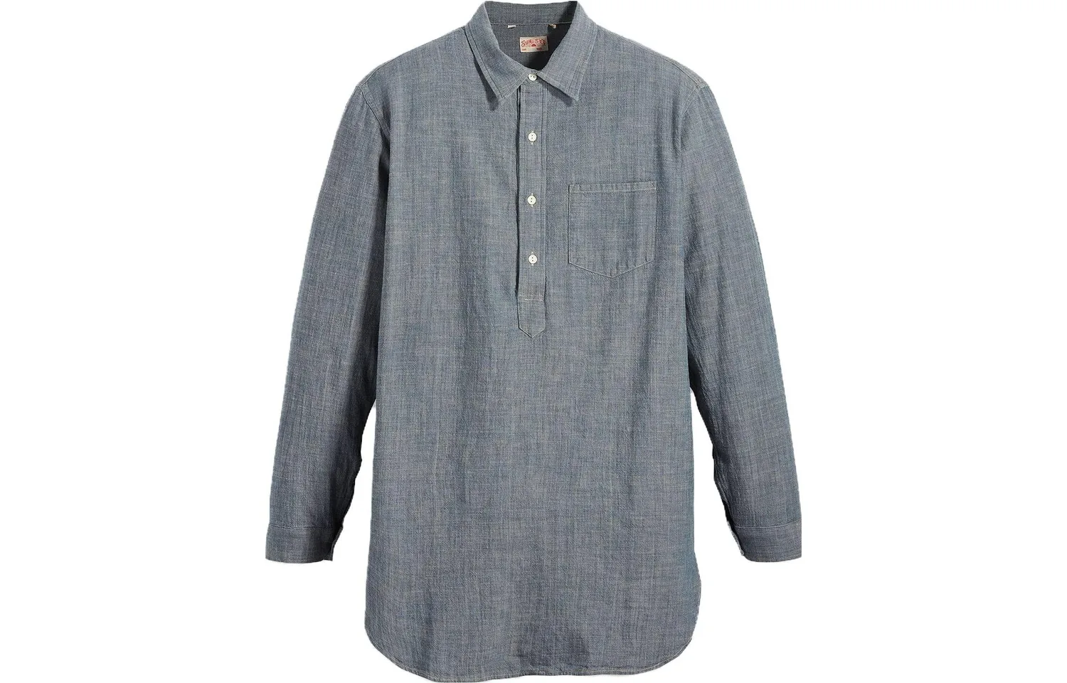 Рубашка с накладным карманом Levis, индиго