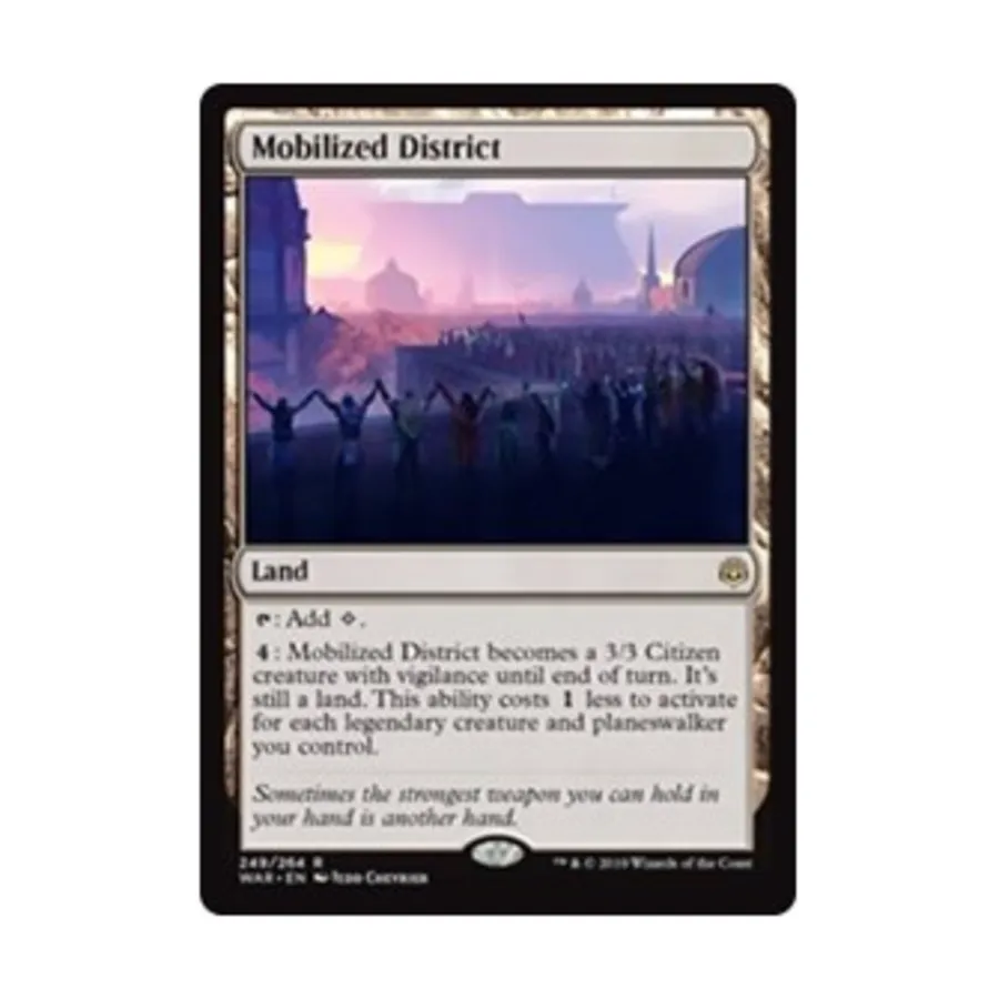

CCG Мобилизованный округ (R), MTG - War of the Spark