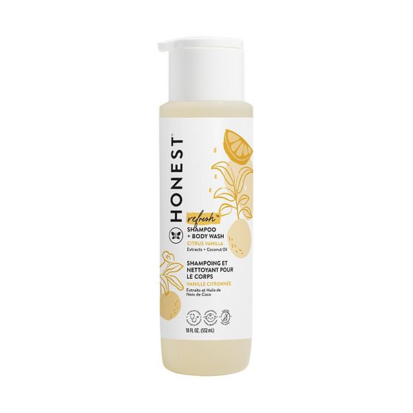 

Шампунь и гель для душа - 18 oz 2-in-1 The Honest Company, Citrus