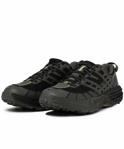Мужские кроссовки для трейла Hoka Speedgoat 2 черные — фото 3