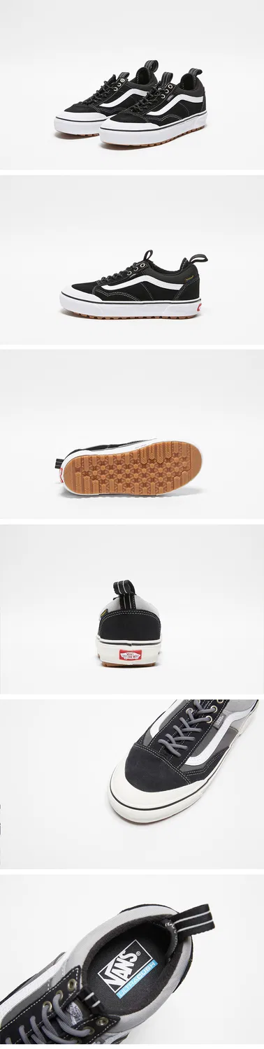 Мужские чёрно-белые водонепроницаемые кеды Old Skool MTE от Vans — фото 2