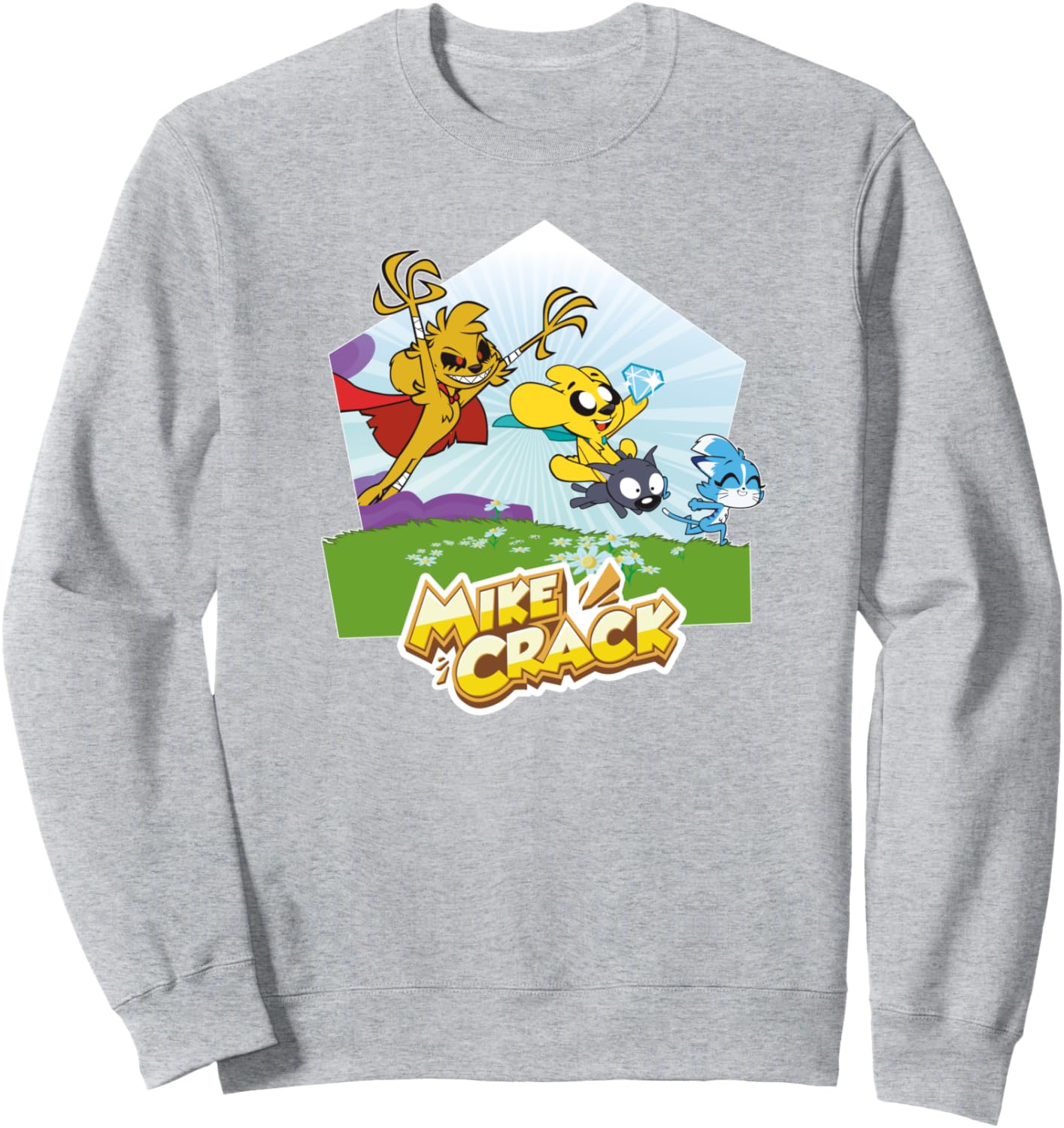 

Толстовка Mike Crack Самый профессиональный ютубер в мире, серая Mikecrack, Серый, Толстовка Mike Crack Самый профессиональный ютубер в мире, серая Mikecrack