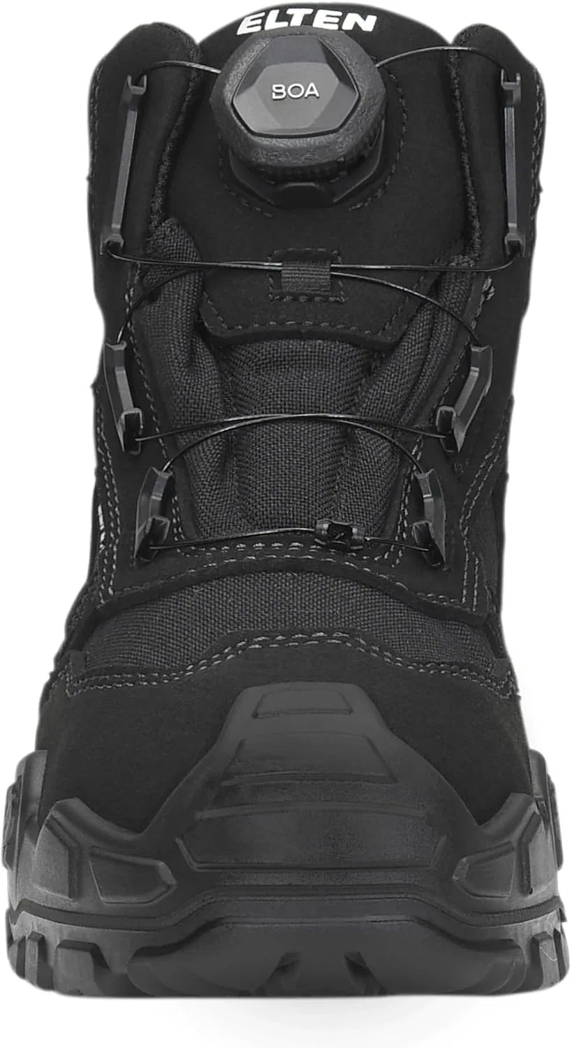 Защитные ботинки ELTEN Unisex Mike Boa Black Mid Esd S3s — фото 4