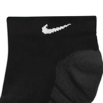 Носки Nike Everyday Max Cushioned Training No-Show (3 шт), черный/антрацит/белый — фото 4