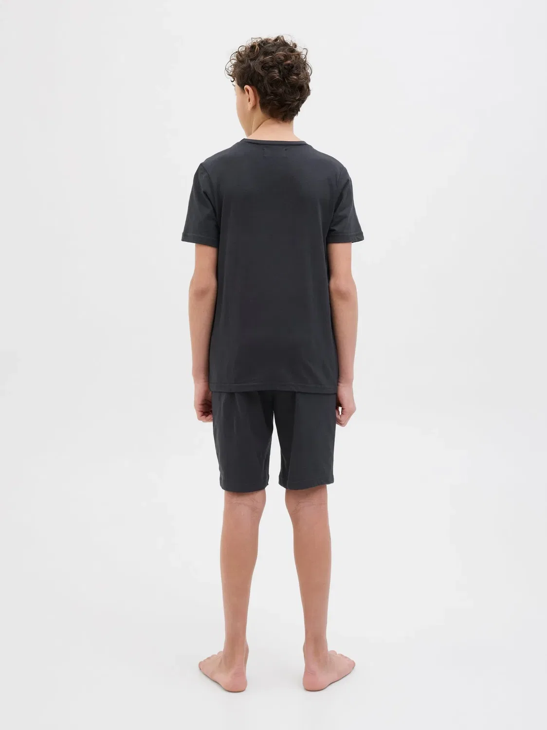 Лонгслив-сет JACEVEREST JACK & JONES Junior, черный — фото 4
