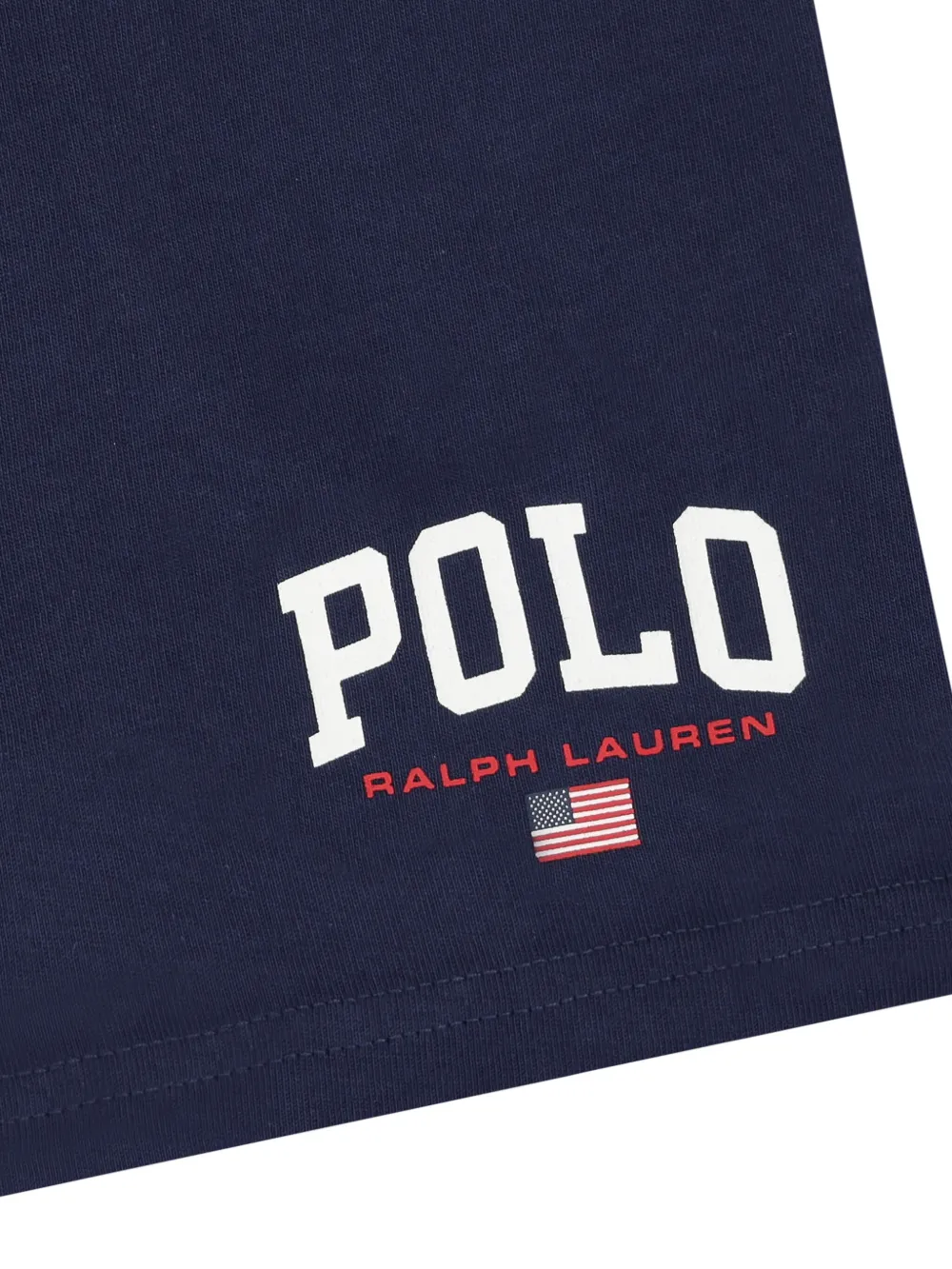 Шорты с логотипом POLO RALPH LAUREN KIDS, синий — фото 3
