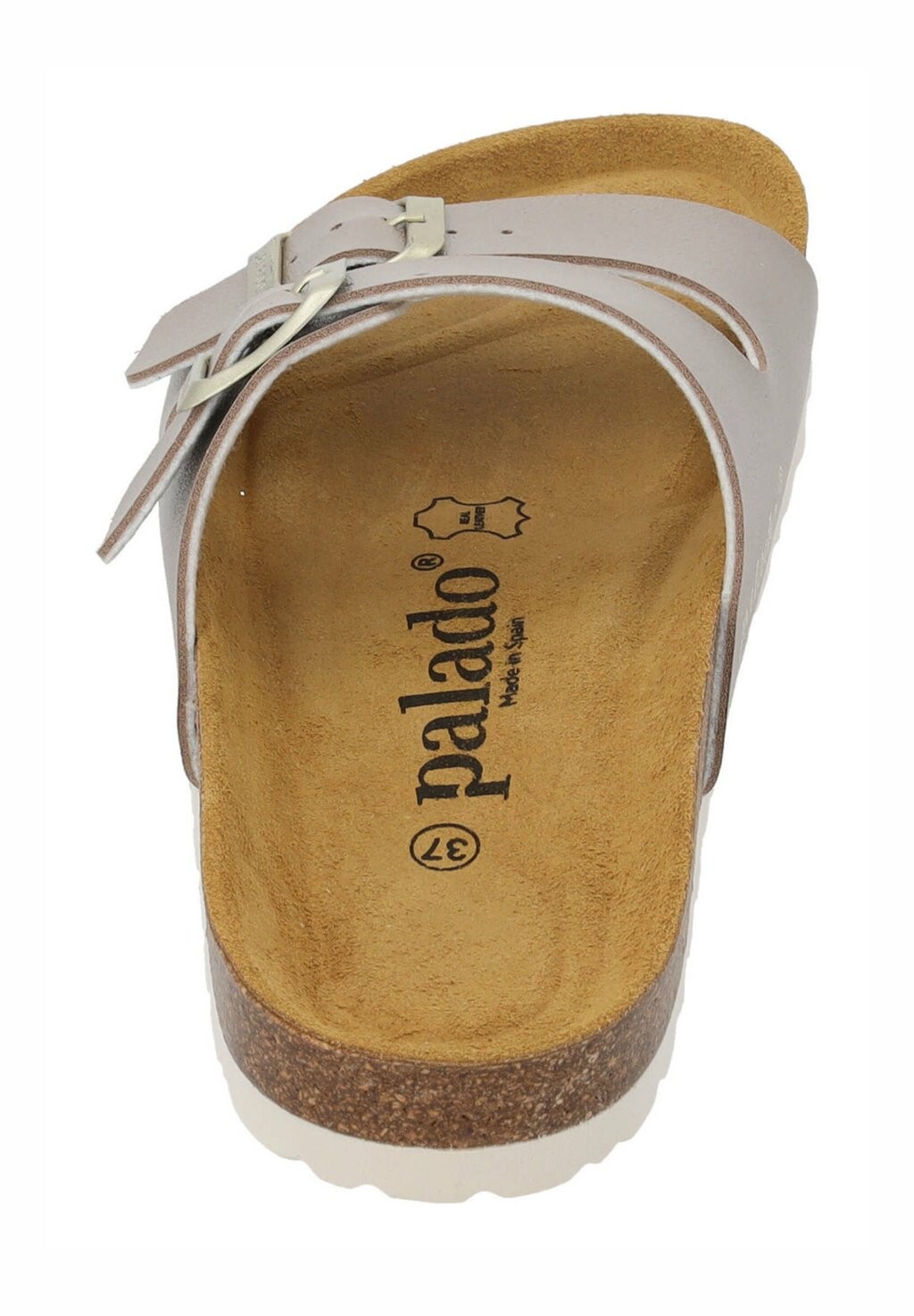 Мюли на плоской подошве MILOS Palado, цвет beige metallic — фото 4