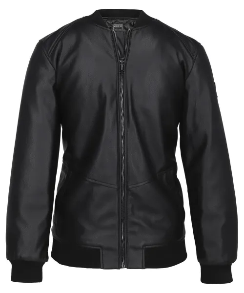 

Бомбер Regular fit Guess, черный