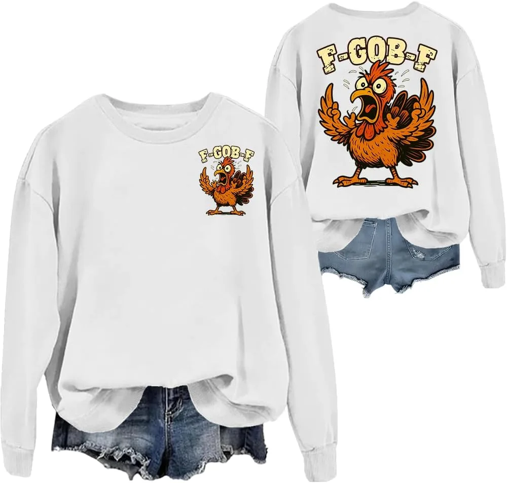 

Свитшот F-GOB-F с забавной индейкой NACJOM