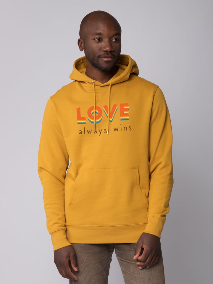 

Толстовка wat Apparel Sweatshirt Love always wins, цвет Ochre