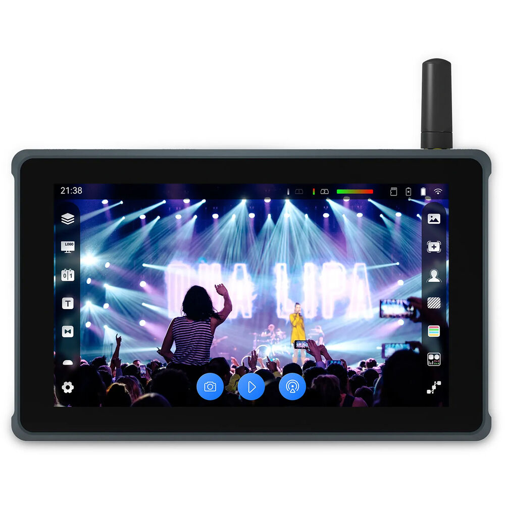 

CineTreak MIXER LiVE 4K видеостример и рекордер с 5,5-дюймовым сенсорным дисплеем