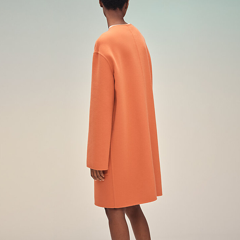 

Бархатная куртка женская оранжевая Hermes