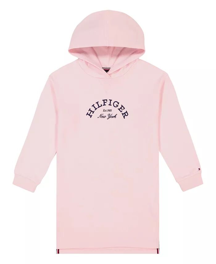 

Платье-толстовка с капюшоном для малышей и маленьких девочек Tommy Hilfiger
