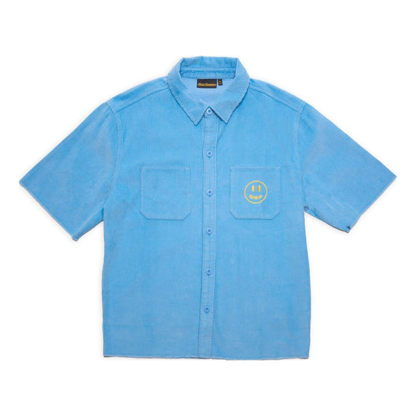 

Рубашка corduroy shirt 'pacific blue' Drew House, синий