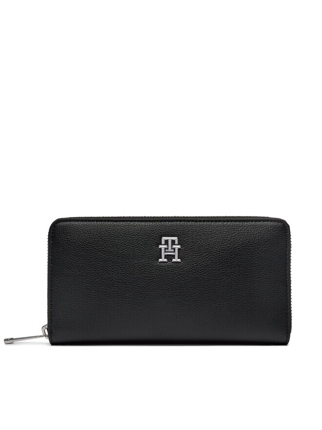 

Кошелек Th Essential Sc Large Za Tommy Hilfiger, черный